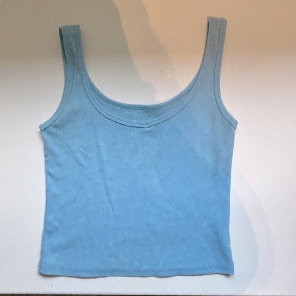 John‎ Galt blue tank